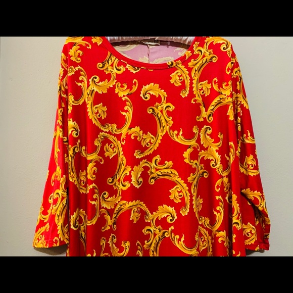 Forever Rose Couture Plus Size Swing Dress/ Tunic - Picture 2 of 8